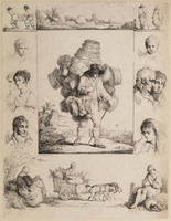 KG 14105
<br/>
De mandenkoopman
<br/>
<em>Plonski, Michal (1778-1812)</em>